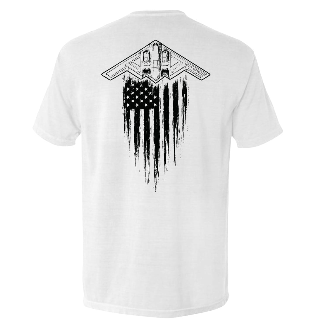 B2 Stealth Bomber Flag Shirts
