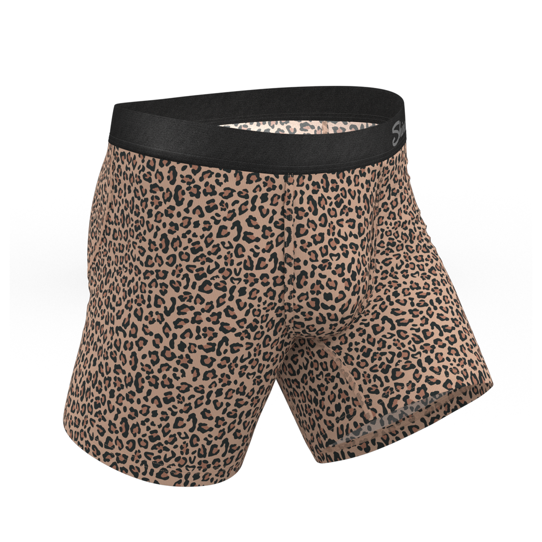 The Wild Cat Leopard Print Ball Hammock® Pouch Underwear