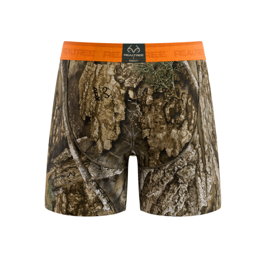 The Wild Game Realtree x Shinesty Neon Orange Ball Hammock® Pouch Underwear